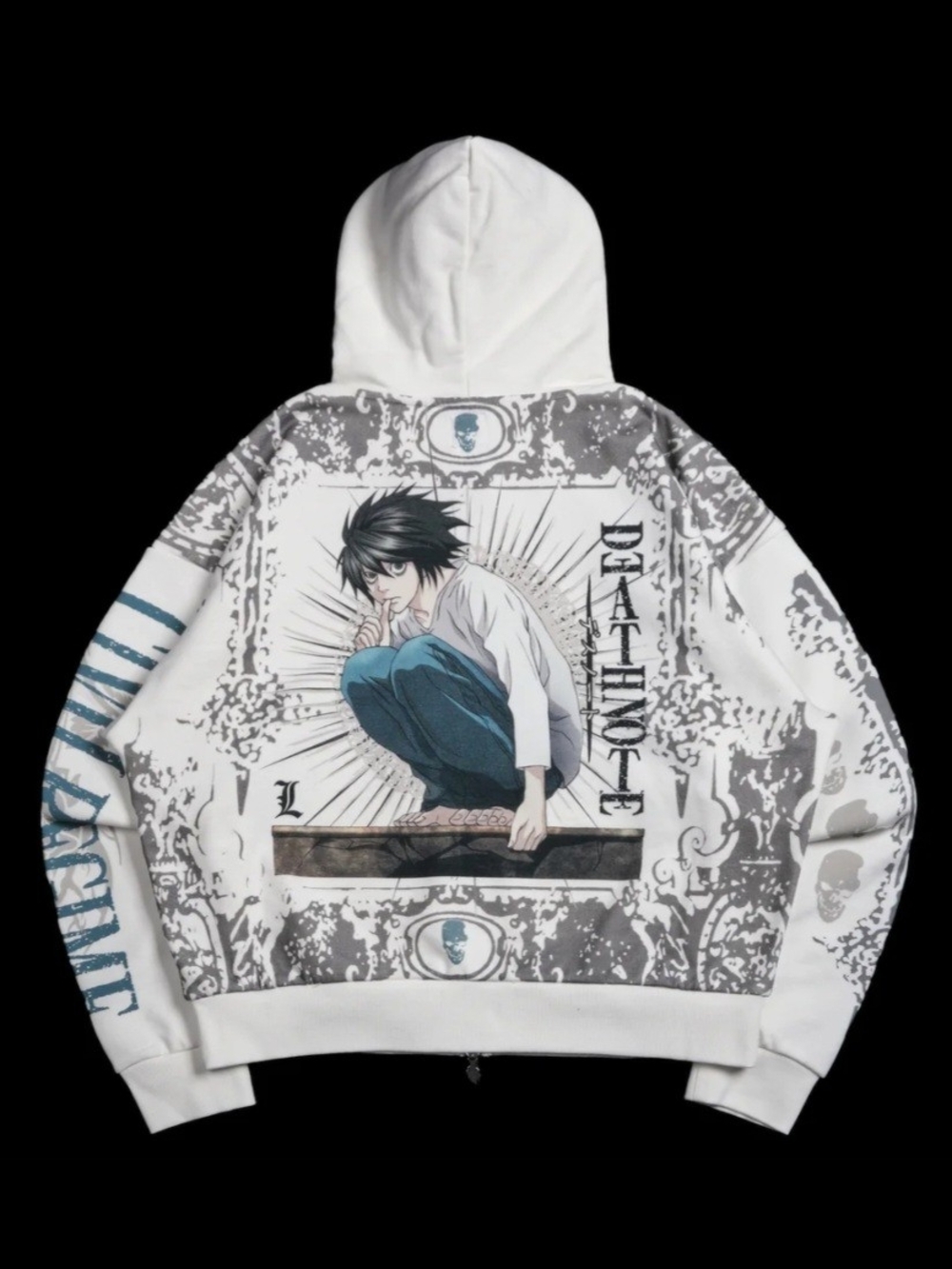 Civil Regime "Thorn OF Truth' Outliers Distressed Zip Up Hoodie